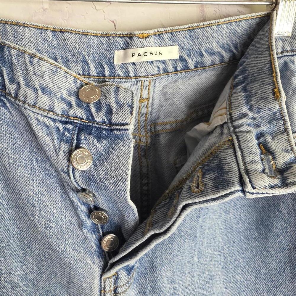 Pac Sun Light High Rise Jeans - Picture 3 of 4